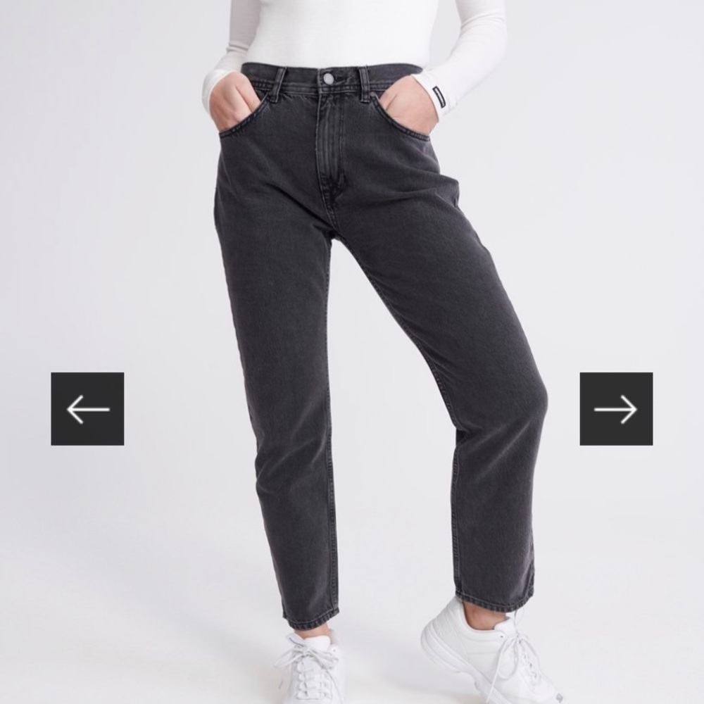 SUPERDRY High Rise Straight Jean - Picture 2 of 12